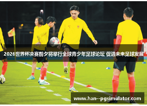 2026世界杯决赛前夕将举行全球青少年足球论坛 促进未来足球发展 2026世界杯决赛前夕将举行全球青少年足球论坛 促进未来足球发展